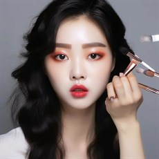 Корейские визажисты изобрели уникальный способ нанесения макияжа! 