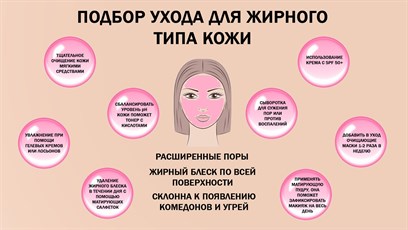 Жирный тип кожи: как правильно ухаживать?