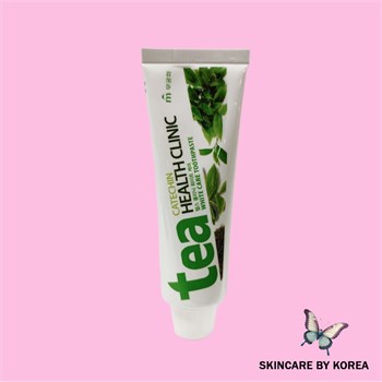 Mukunghwa Зубная паста отбеливающая с экстрактом зеленого чая  Tea Catechin Health Clinic 100 гр 05423 - фото 10106