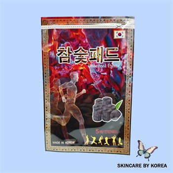 Набор пластырей для тела c древесным углём 5 шт Charcoal Pasta Pad 05460 - фото 10166