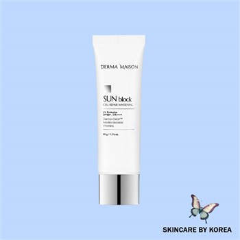 MEDI-PEEL Восстанавливающий солнцезащитный крем Derma Maison Sun Block Aqua Toning SPF50+PA++++ 50g 05044 - фото 10269