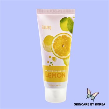 Tenzero Балансирующая пенка для умывания с экстрактом лимона Balancing Foam Cleanser Lemon 100 мл 05535