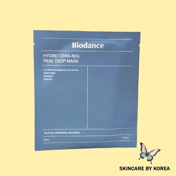 Biodance Ночная гидрогелевая маска с церамидами против сухости Hydro Cera-Nol Real Deep Mask 30 гр 05538 Biodance Ночная гидрогелевая маска с церамидами против сухости Hydro Cera-Nol Real Deep Mask 30 гр 05538