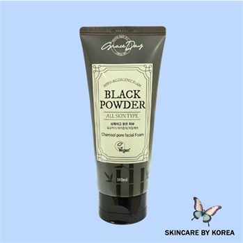 Grace Day Пенка для умывания с чёрным углём для глубокого очищения 180 мл 05514