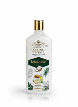 Shumukh Шампунь для волос с кокосовым маслом для блеска и шелковистости 420 мл 05562