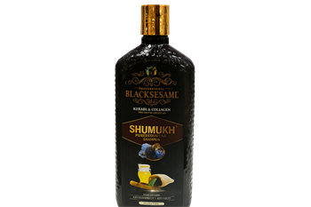 Shumukh Шампунь для волос с чёрным кунжутом, глубокое восстановление волос  420 г. 05560