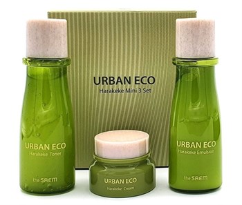 СМ Harakeke Мини-набор для лица с экстрактом новозеландского льна Urban Eco Harakeke Mini 3 Set_N 04520 - фото 5033