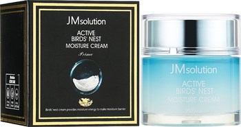 JM SOLUTION ACTIVE BIRDS' NEST MOISTURE CREAM PRIME Крем с экстрактом ласточкиного гнезда 60ml 04441 - фото 5043