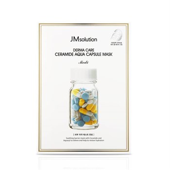 Восстанавливающая целлюлозная маска с керамидами JM SOLUTION DERMA CARE CERAMIDE AQUA CAPSULE MASK !СРОКИ ГОДНОСТИ 06.2023! 04061 - фото 5088