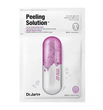 Тканевая 2-х ступенчатая пилинг-маска  DR.JART+ DERMASK ULTRA JET PEELING SOLUTION 03974 - фото 5101