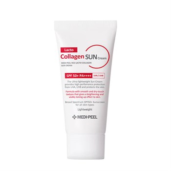 MEDI-PEEL RED LACTO COLLAGEN SUN CREAM SPF50+ PA++++ (50ML) Солнцезащитный крем с коллагеном 04237 - фото 5108