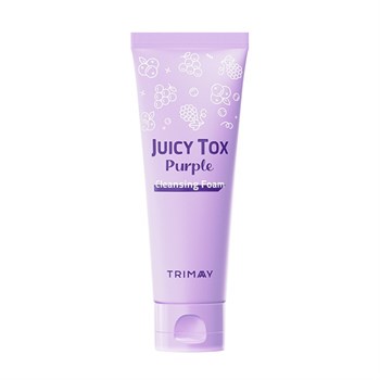 TRIMAY Juicy Tox Purple Cleansing Foam с экстрактами винограда и мандарина 120 мл 03508 - фото 5166