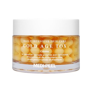 MEDI-PEEL Gold Age Tox Cream Антивозрастной капсульный крем с экстрактом золотого шелкопряда 03486 - фото 5247