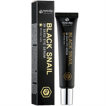 Eyenlip Сыворотка для кожи вокруг глаз с черной улиткой BLACK SNAIL 3R SEED EYE SERUM 25ml 02441 - фото 5366