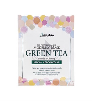 АН Original Маска альгинатная с экстр. зел.чая усп. (саше) 25гр Green Tea Modeling Mask / Refill 25гр !СРОКИ ГОДНОСТИ 04.2025! 00435 - фото 5449