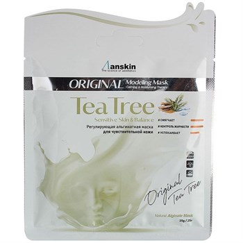 АН Original Маска альгинатная с экстр. чайного дерева (саше) 25гр Teatree Modeling Mask / Refill 25гр !СРОКИ ГОДНОСТИ! 03905 - фото 5459