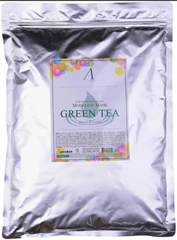 ANSKIN Маска альгинатная с экстрактом зеленого чая Green Tea Modeling Mask / пакет 500g 04477 - фото 5472