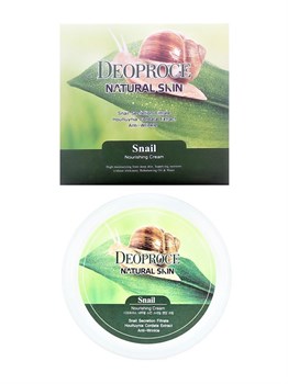 ДП NATURAL SKIN Крем для лица и тела с улиточным экстрактом DEOPROCE NATURAL SKIN SNAIL NOURISHING CREAM 100гр 04364 - фото 5524