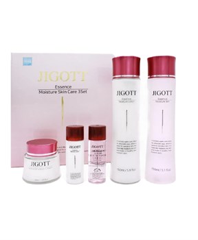 JIGOTT Бьюти-набор для комплексного ухода за кожей лица ESSENCE MOISTURE SKIN CARE 3SET 03616 - фото 5582