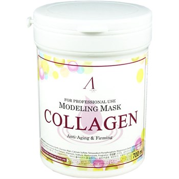 ANSKIN Маска альгинатная с коллагеном укрепляющая Collagen Modeling Mask банка 240 гр 02416 - фото 5590