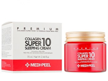 MEDI-PEEL Омолаживающий ночной крем для лица с коллагеном Collagen Super10 Sleeping Cream 03091 - фото 5673