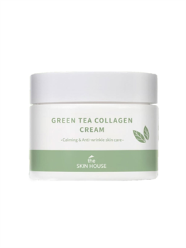 THE SKIN HOUSE Green Tea Collagen Cream Крем с коллагеном и зел. чаем 50гр 02697 - фото 5675