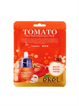 Ekel Tomato Ultra Hydrating Essense Mask Маска тканевая с экстрактом томата - фото 5717