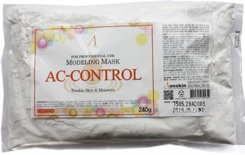 ANSKIN Маска альгинатная для проблемной кожи, акне AC Control Modeling Mask / пакет 240гр 00858 - фото 5744