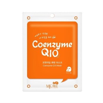 МЖ MJ CARE Маска тканевая с коэнзимом MJ on Coenzyme Q10 mask pack 22гр !СРОКИ ГОДНОСТИ 12.2023! 00494 - фото 5816