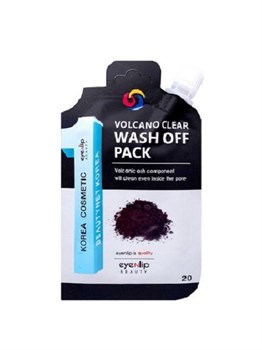 ENL POCKET Маска очищающая с вулканическим пеплом VOLCANO CLEAR WASH OFF PACK 20гр !СРОКИ ГОДНОСТИ! 01679 - фото 5821