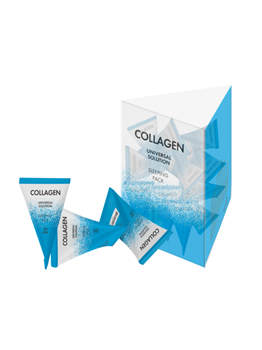 J:ON КОЛЛАГЕН  Маска для лица Collagen Universal Solution Sleeping Pack,  1шт/5мл 03690 - фото 5835