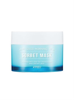 Нежнейшая увлажняющая Маска для лица A'PIEU Good Morning Sorbet Mask 02003 - фото 5860