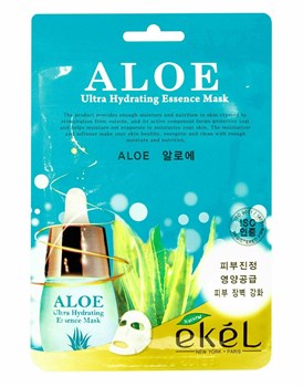 Ультра увлаж тканевая маска c экстрактом алоэ вера EKEL ALOE ULTRA HYDRATING ESSENCE MASK !СРОКИ ГОДНОСТИ 11.2023! 02342 - фото 5863