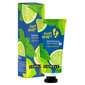 Consly Крем для ног освежающий Refreshing Foot Cream, 100мл !СРОКИ ГОДНОСТИ 03.2024! 04372 - фото 5995