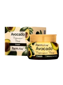 Отбеливающий лифтинг  крем с экстрактом авокадо FARM STAY AVOCADO PREMIUM PORE CREAM 100ml 03334 - фото 6014