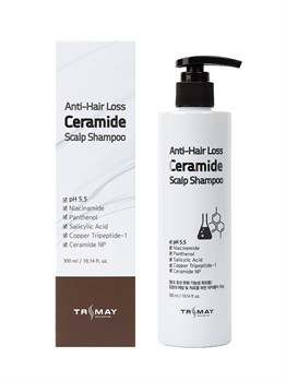 Trimay Шампунь с керамидами против выпадения волос Anti Hair Loss Ceramide Scalp Shampoo 03038 - фото 6022