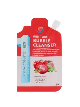 Eyenlip Пузырьковая пенка для умывания RED TOKS BUBBLE CLEANSER 20g !СРОКИ ГОДНОСТИ! 03449 - фото 6101