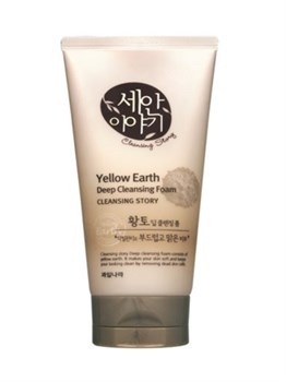 Welcos Пенка для умывания Cleansing Story Foam Cleansing Yellow Earth 150гр !!СРОКИ ГОДНОСТИ 05.2023!! 00811 - фото 6218