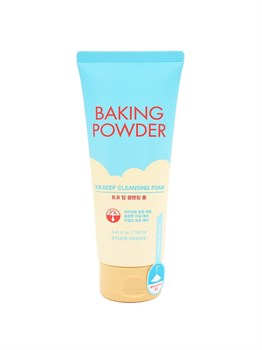 Etude House Baking Powder Pore & BB Deep Cleansing Foam Глубоко очищающая пенка с содой для снятия макияжа 160 мл 02993 - фото 6219