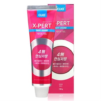 CLIO Комплексная зубная паста для всей семьи Expert Toothpaste Safe Guard 130гр 00387 - фото 6266