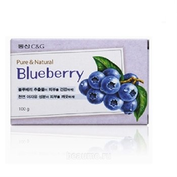 CLIO Мыло туалетное Blueberry Soap 100g 00385 - фото 6303