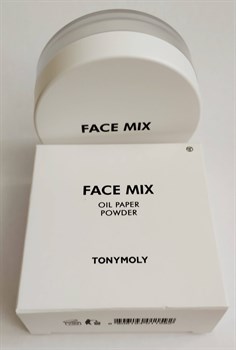 Рассыпчатая пудра избавляющая от жирного блеска "Facemix Oil paper Powder" 9g 00063 - фото 6417