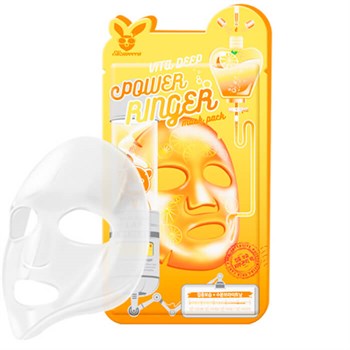 ЕЛЗ POWER RINGER Маска для лица тканевая VITA DEEP POWER RING MASK PACK 23мл !СРОКИ ГОДНОСТИ 04.2024! 00715 - фото 6498