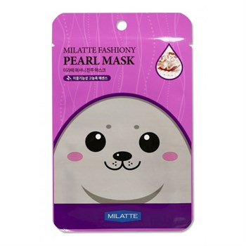 МЛТ Маска тканевая с экстрактом жемчуга MILATTE FASHIONY PEARL MASK SHEET 01187 - фото 6500