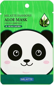 МЛТ Маска тканевая с экстрактом алоэ MILATTE FASHIONY ALOE MASK SHEET 01189 - фото 6506