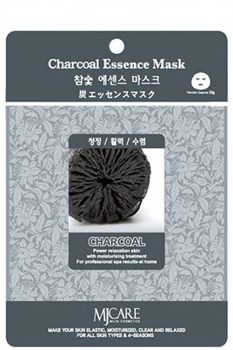 МЖ Essence Маска тканевая древесный уголь Charcoal Essence Mask 23гр !СРОКИ ГОДНОСТИ 04.2023! 01375 - фото 6533