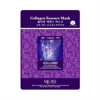 МЖ Essence Маска тканевая коллаген Collagen Essence Mask 23гр 01439 - фото 6538