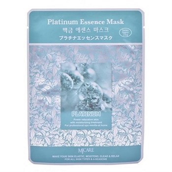 МЖ Essence Маска тканевая платина Platinum Essence Mask 23гр !СРОКИ ГОДНОСТИ 11.2023! 01401 - фото 6546
