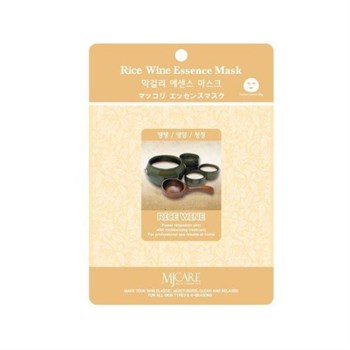 МЖ Essence Маска тканевая Макколе (рисовое вино) Makgeolli Essence Mask 23гр 01488 - фото 6548