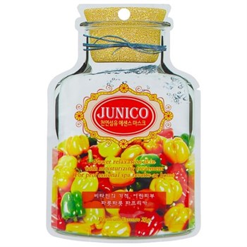 МЖ Junico Маска тканевая c экстрактом паприки JUNICO Paprika ESSENCE MASK 25гр 01395 - фото 6552